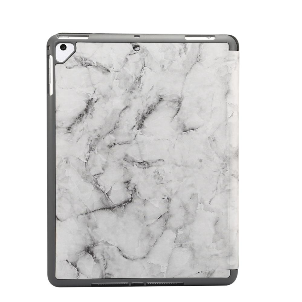 Fodral för iPad 9.7 & Air 1/2 - Marmormönster grå