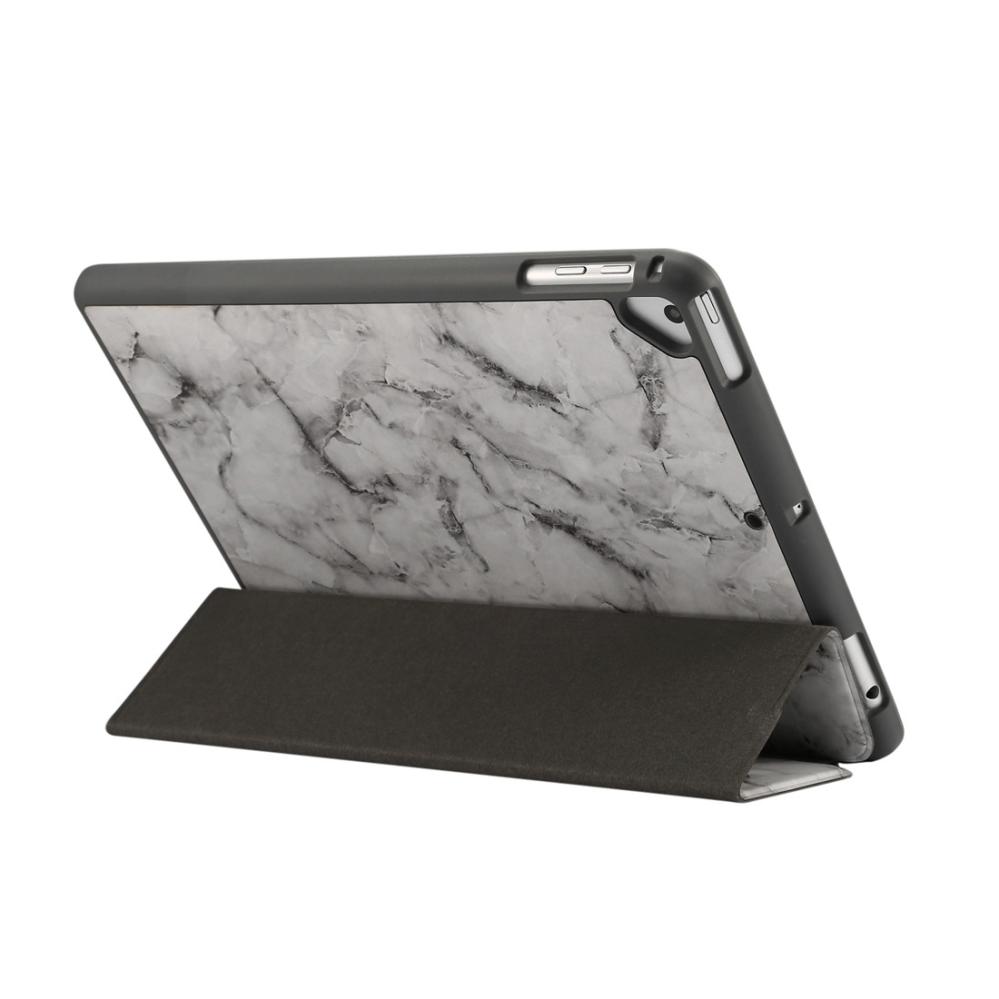 Fodral för iPad 9.7 & Air 1/2 - Marmormönster grå