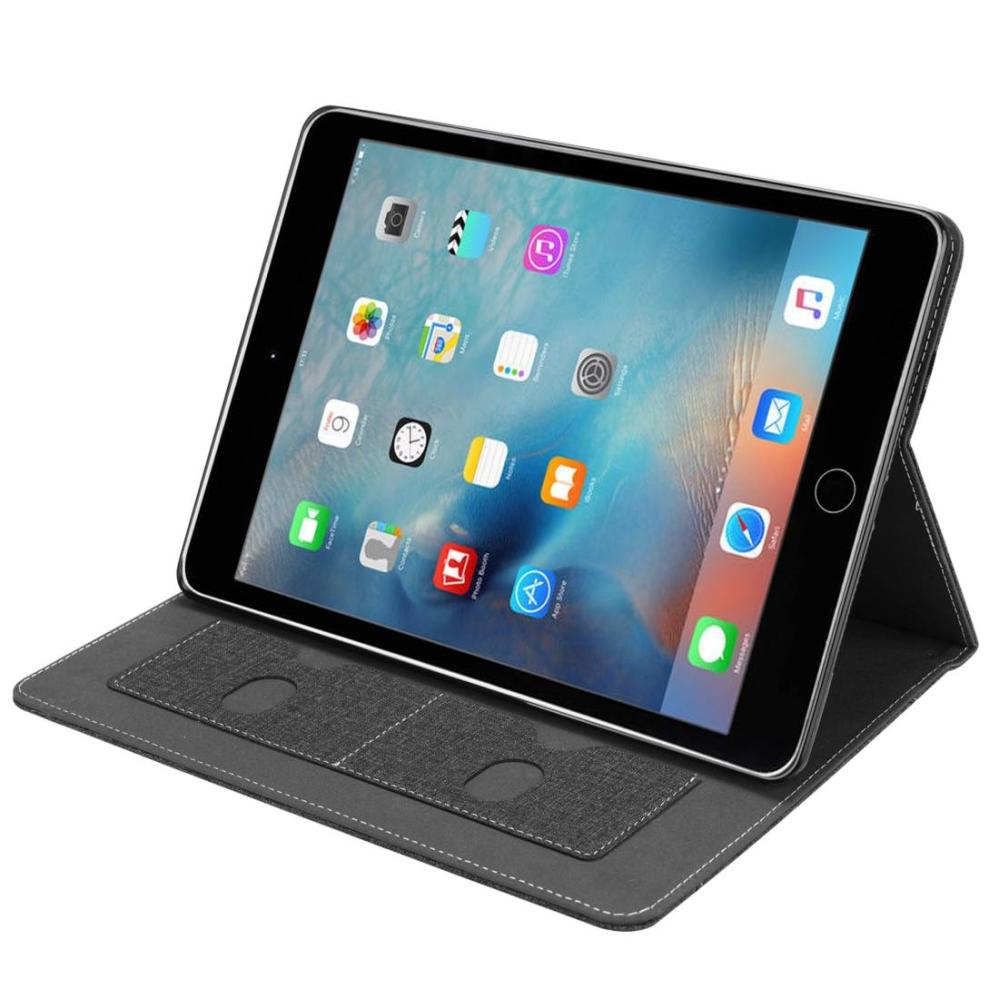 Fodral för iPad 9.7 - Med pennfack svart