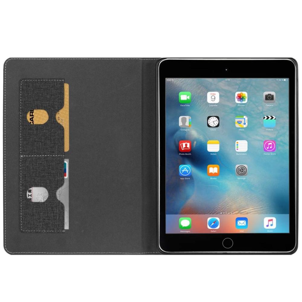 Fodral för iPad 9.7 - Med pennfack svart