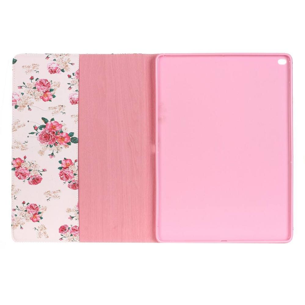Fodral för iPad Pro 12,9 - tum - Vit med rosa blommor