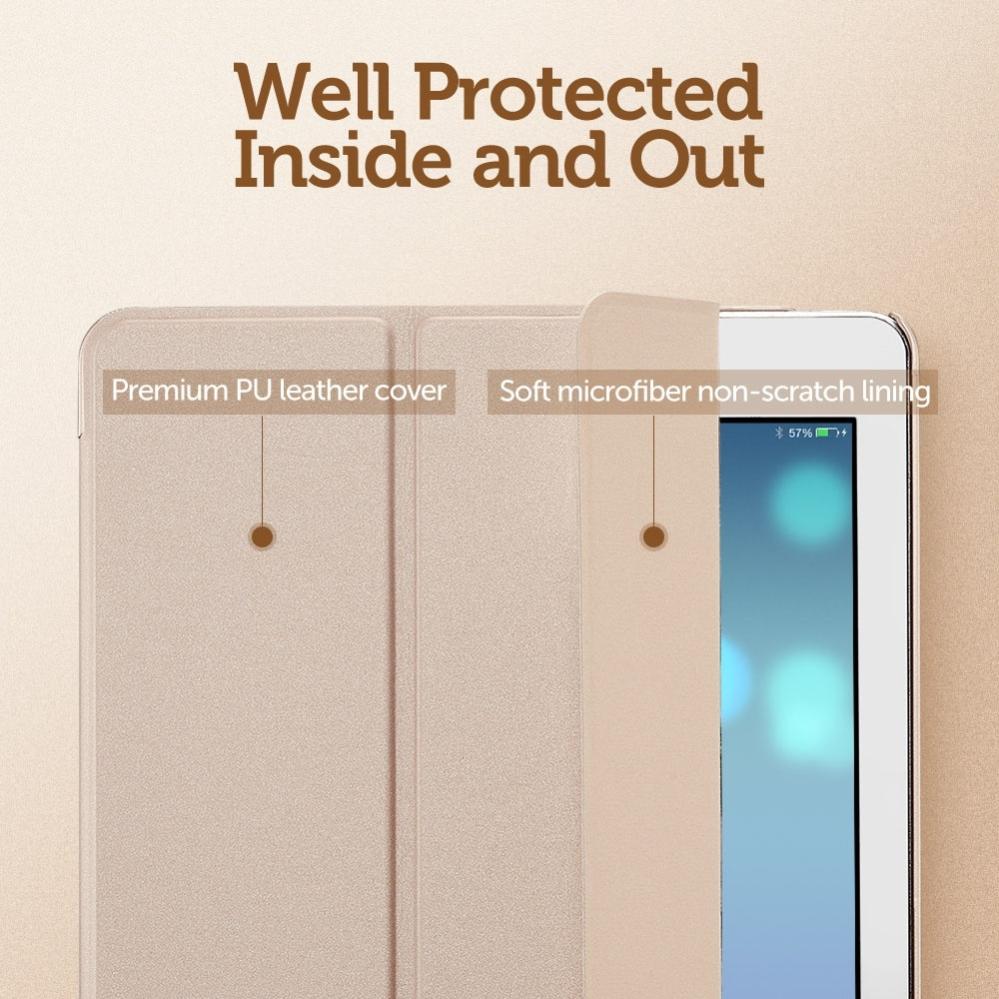 Fodral för iPad 9.7 2017/2018 Champagne - (A1822/A1823) -