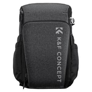  K&F Concept Gr&aring; Kameraryggs&auml;ck Alpha 23l med regnskydd fr&aring;n Kamda &ndash; snabb leverans och trygg e-handel