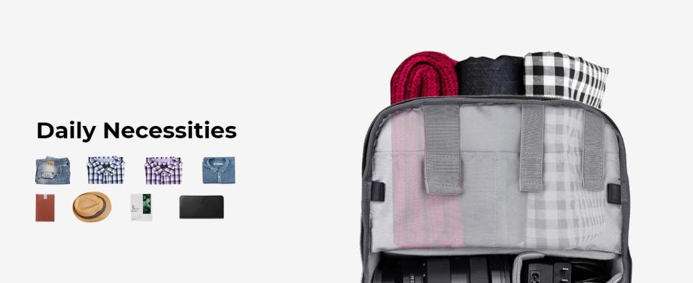  K&F Concept Kameraryggsäck 20l med extra regnskydd för fotografer från Kamda – snabb leverans och trygg e-handel