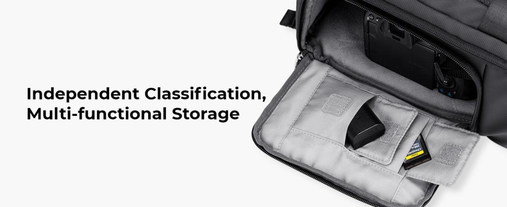  K&F Concept Kameraryggsäck 20l med extra regnskydd för fotografer från Kamda – snabb leverans och trygg e-handel