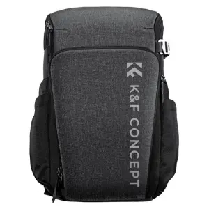  K&F Concept Gr&aring; Kameraryggs&auml;ck Alpha 23l med regnskydd fr&aring;n Kamda &ndash; snabb leverans och trygg e-handel