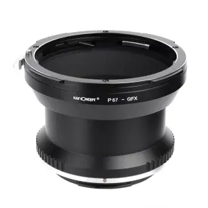  K&F Concept objektivadapter till Pentax 67-objektiv f&ouml;r Fujiilm GFX Retuexemplar fr&aring;n Kamda &ndash; snabb leverans och trygg e-handel