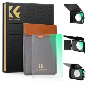  K&F Concept Black Mist 1/4 4x5.65" – Diffusionsfilter för mattebox