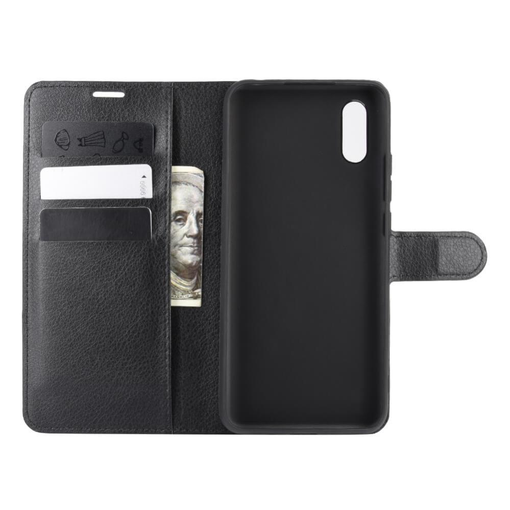  Plånboksfodral för Xiaomi Redmi 9A Svart från Kamda – snabb leverans och trygg e-handel