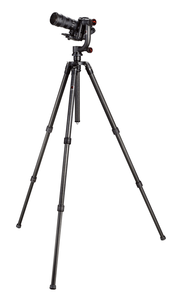 Nest NT-5303CK Bird watching series - Kolfiberstativ 203cm (Gimbalhuvud NT-530H)