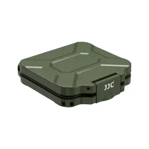  JJC MCR-ST12 Minneskortsfodral f&ouml;r 4 SD- och 8 microSD-kort fr&aring;n Kamda &ndash; snabb leverans och trygg e-handel