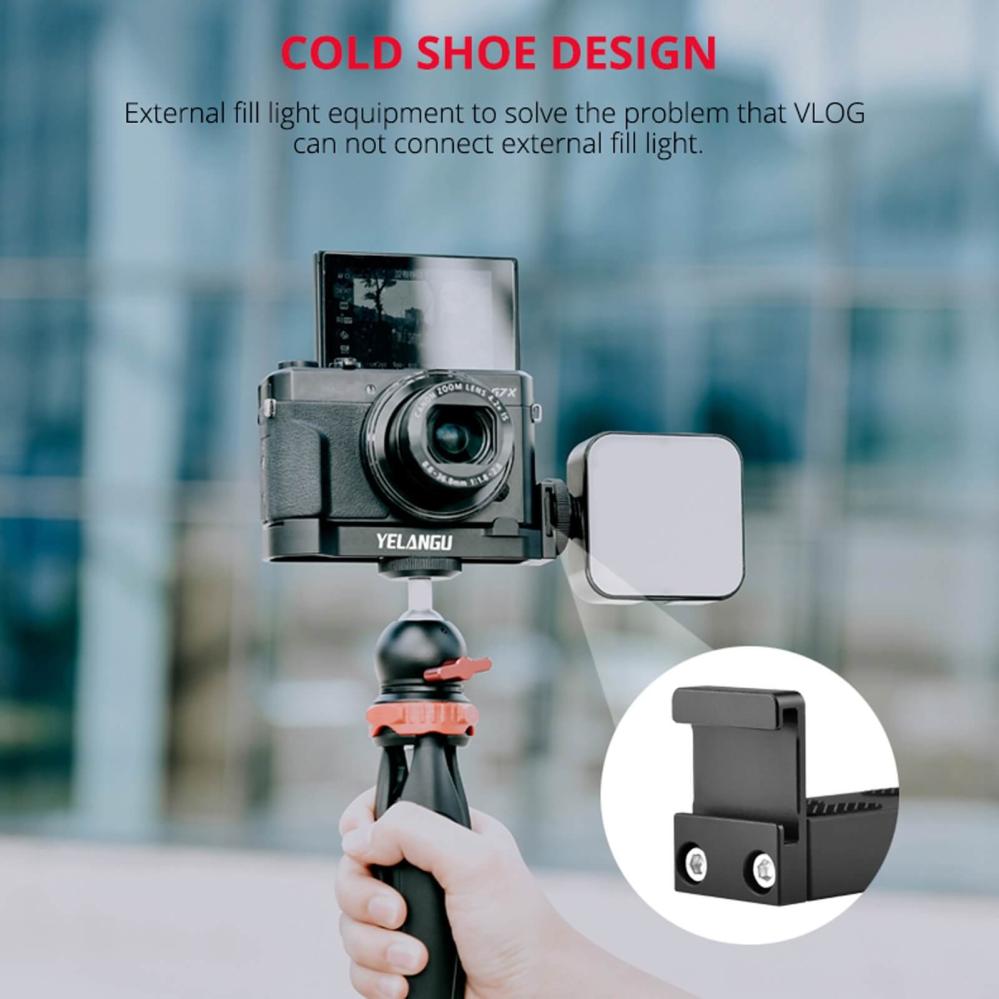  Yelangu Bracket för Canon PowerShot G7X2/ G7X23 från Kamda – snabb leverans och trygg e-handel