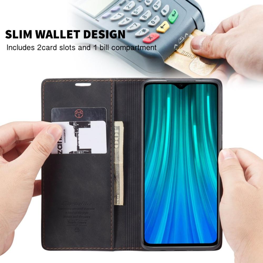 CaseMe Plånboksfodral med kortplats för Xiaomi Redmi Note 8 Pro