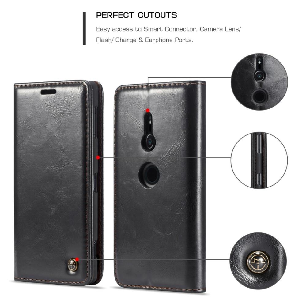  CaseMe Plånboksfodral med kortplats för Sony Xperia XZ2