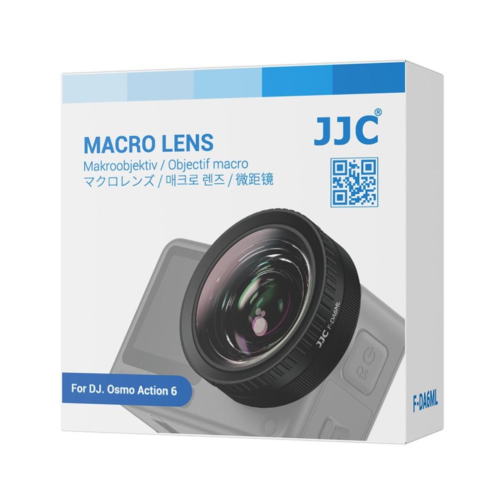  JJC F-DA6ML makrolins för DJI Osmo Action 6 från Kamda – snabb leverans och trygg e-handel