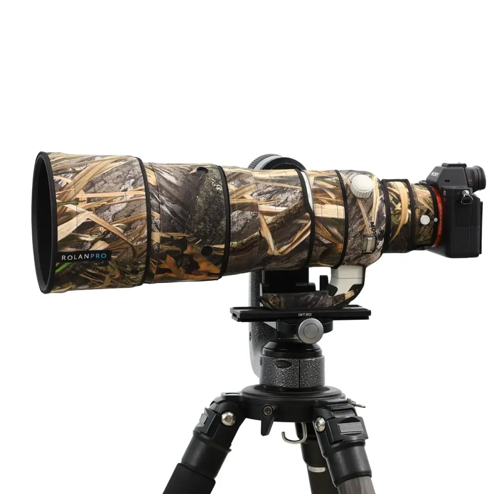  Rolanpro Kamouflagefärgat objektivskydd för Sony FE 100-400mm f/4.5-5.6 GM OSS från Kamda – snabb leverans och trygg e-handel
