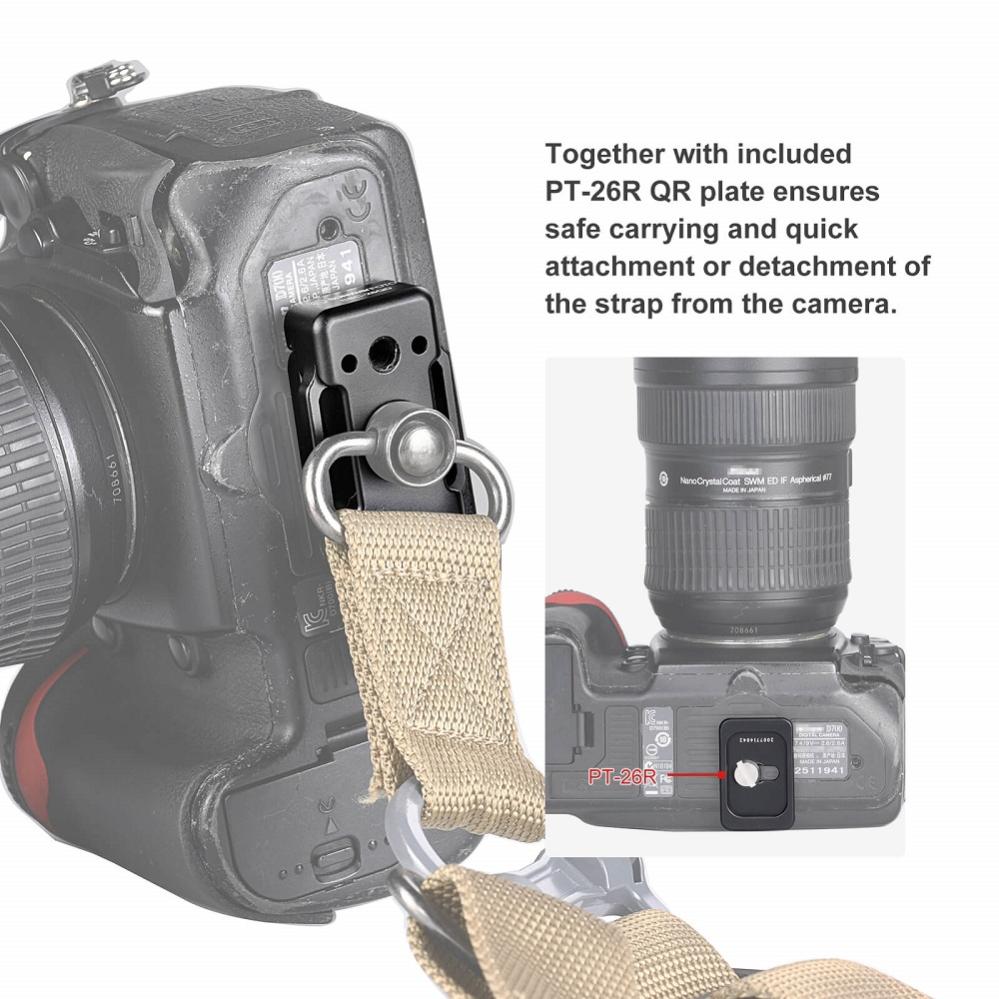 Sunwayfoto Snabbfäste mini med QD-uttag