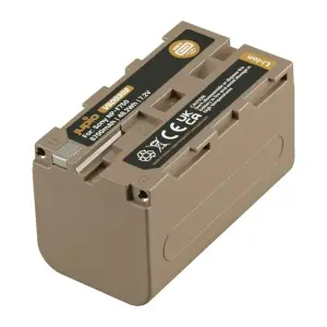  Jupio kamerabatteri 6700mAh för Sony NP-F750 USB-C input
