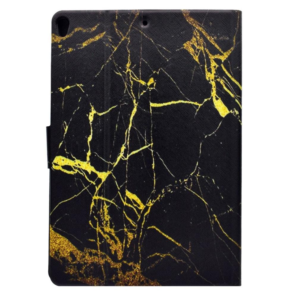 Fodral för iPad Pro 10.5-tum - Marmor svart & guld