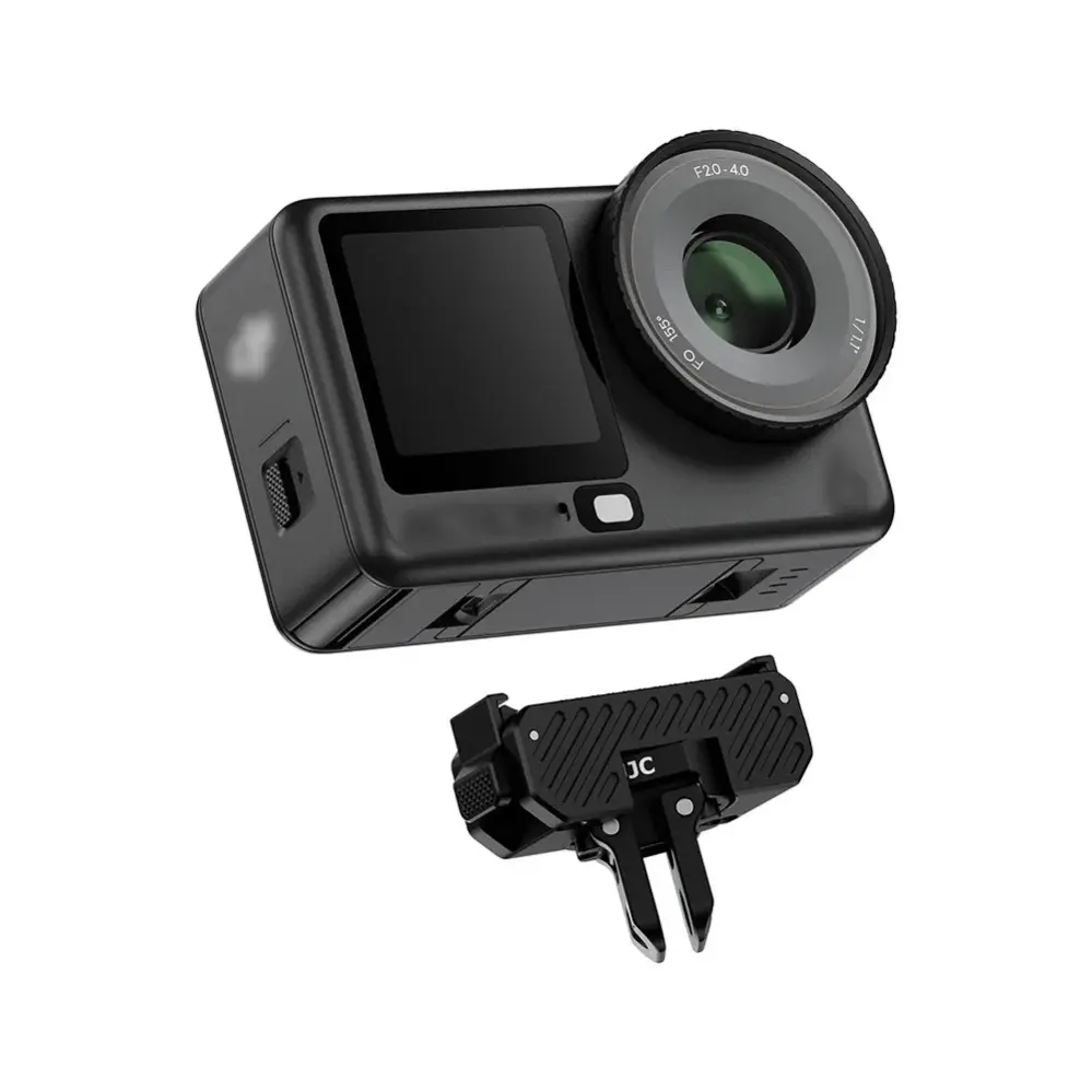  JJC RQR-NO magnetiskt snabbfäste 360° för DJI Osmo 360 II, Action 6 & Nano från Kamda – snabb leverans och trygg e-handel