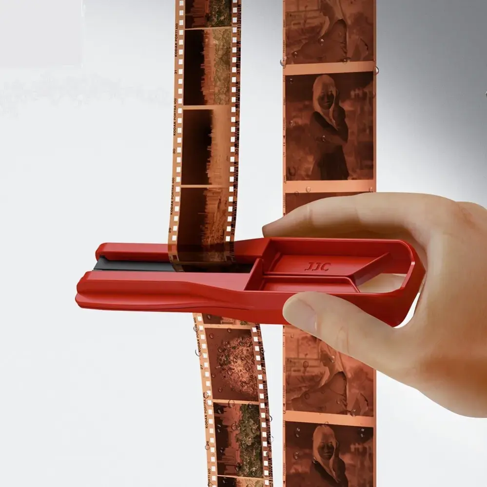  JJC FS-1 filmskrapa för 135- och 120-film med silikonlister från Kamda – snabb leverans och trygg e-handel