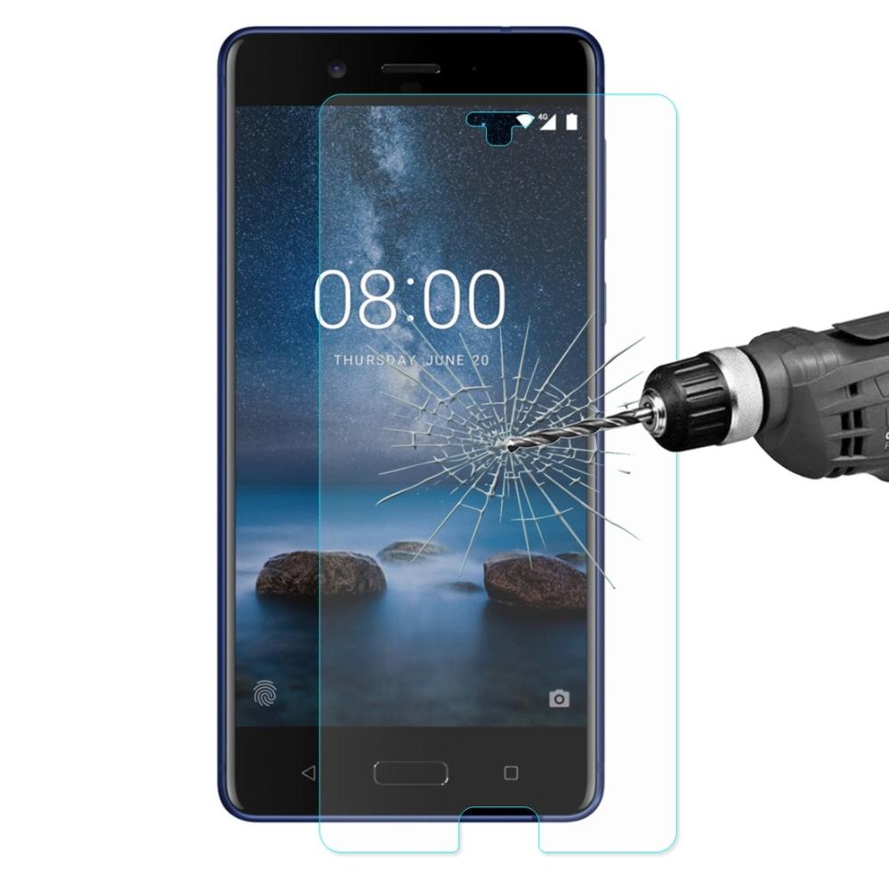 Skärmskydd för Nokia 8 av härdat glas