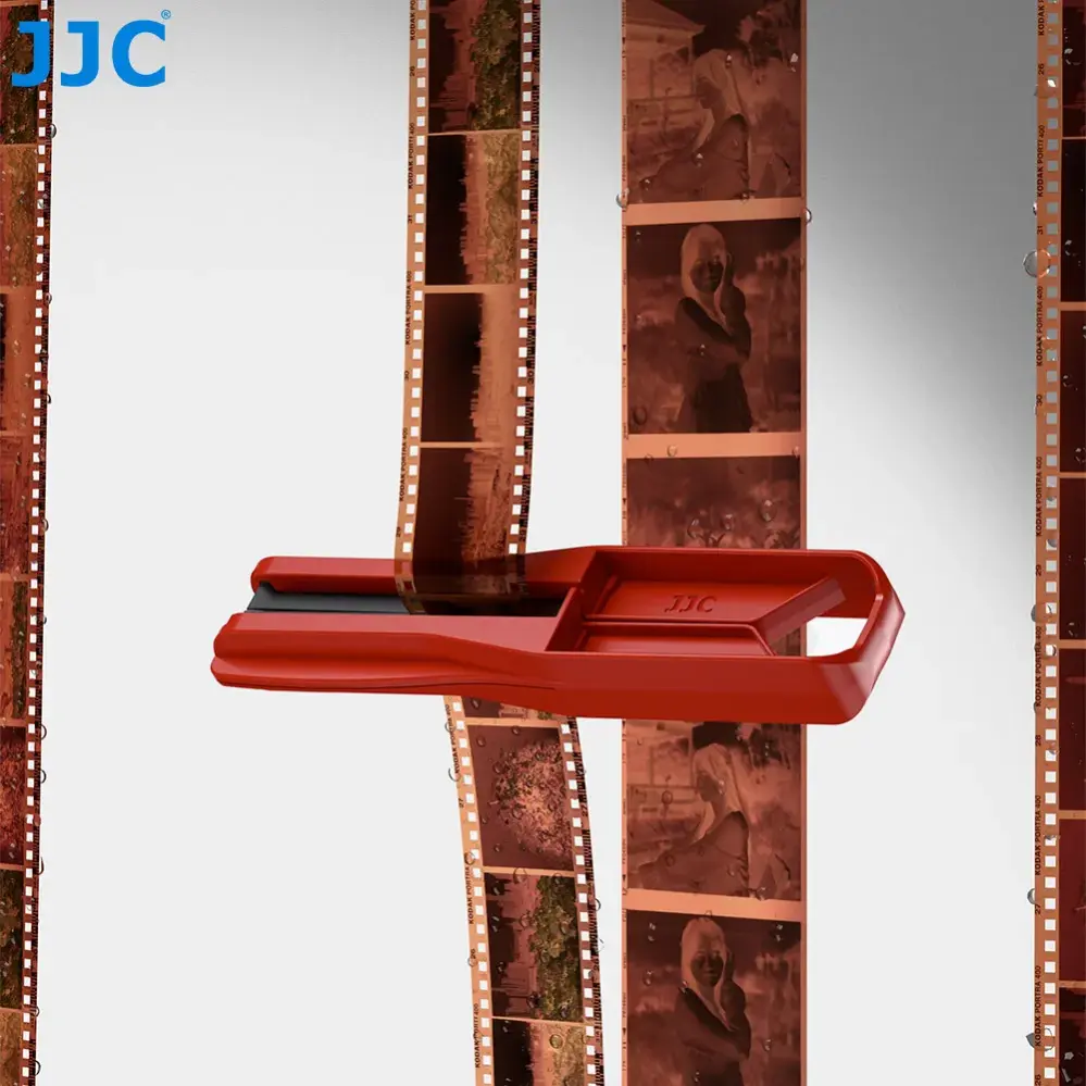  JJC FS-1 filmskrapa för 135- och 120-film med silikonlister från Kamda – snabb leverans och trygg e-handel
