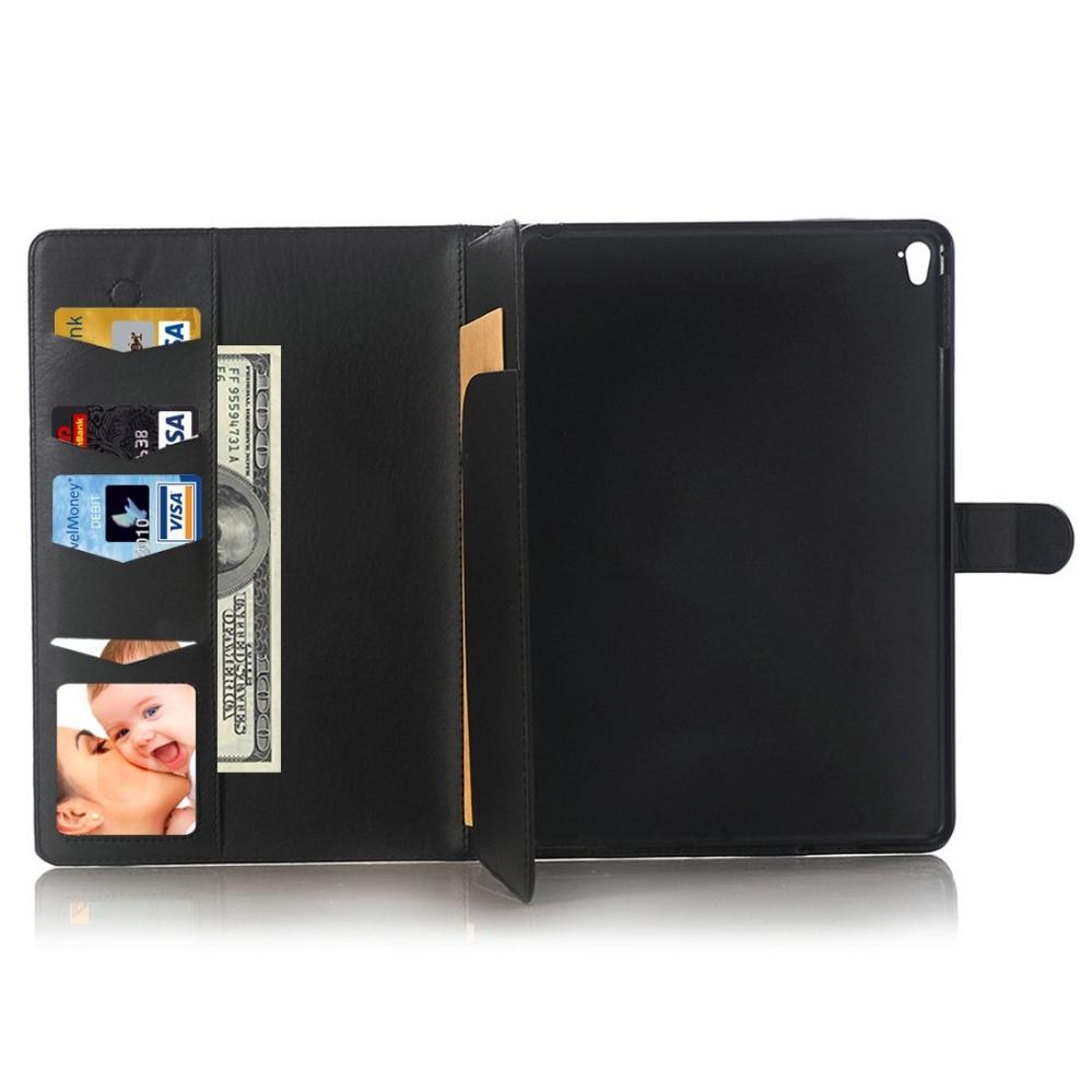 Fodral för iPad Pro 9.7-tum med extra fack Svart
