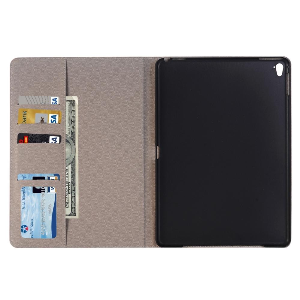 Fodral Olivgrön för iPad Pro 9.7-tum - Krokodilmönster