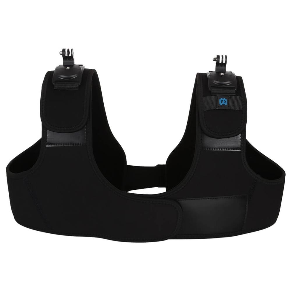  Puluz Bröstsele med 2 fästen för GoPro HERO9 Black / 8 /7 /6 /5 /4 /3 /2 /1