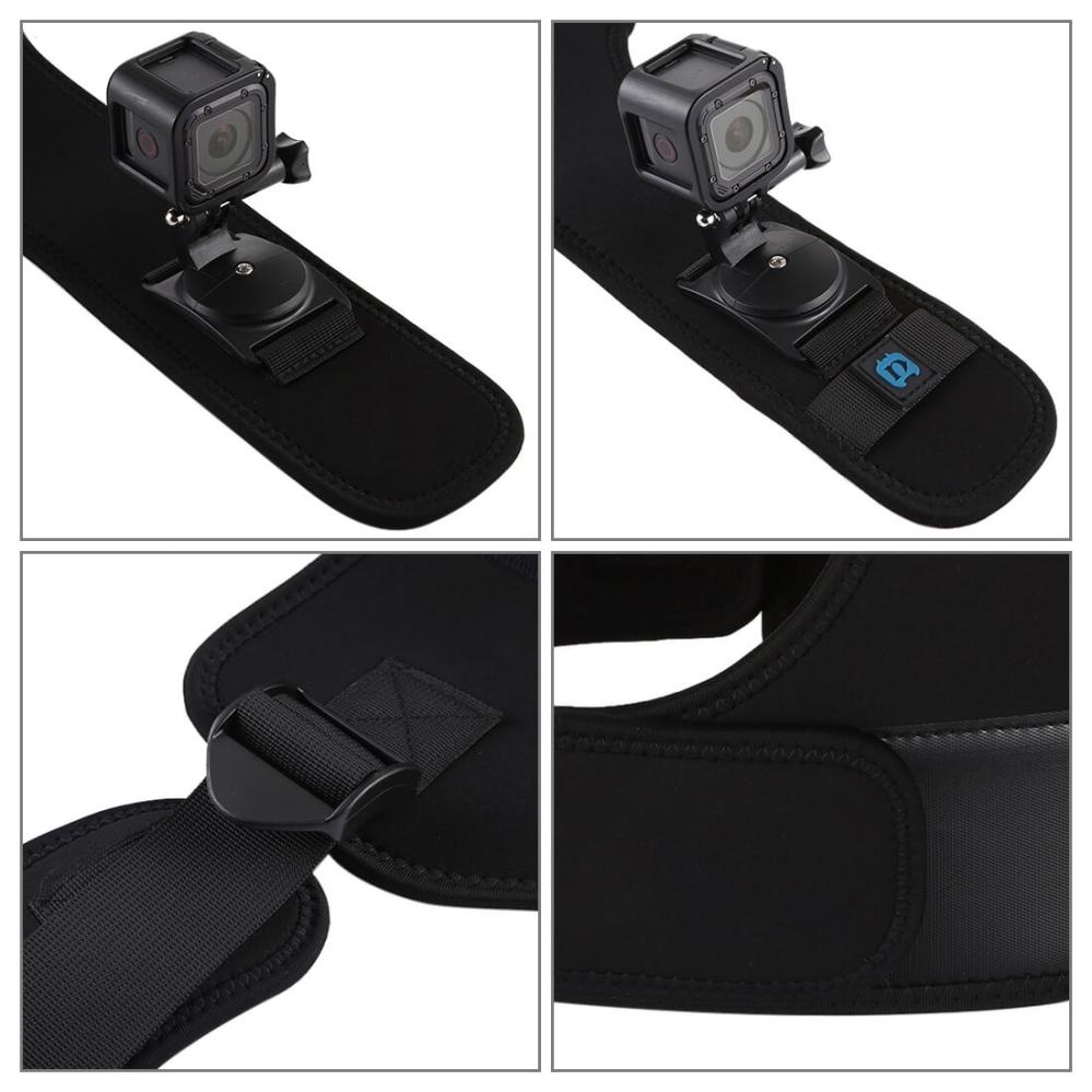  Puluz Bröstsele med 2 fästen för GoPro HERO9 Black / 8 /7 /6 /5 /4 /3 /2 /1