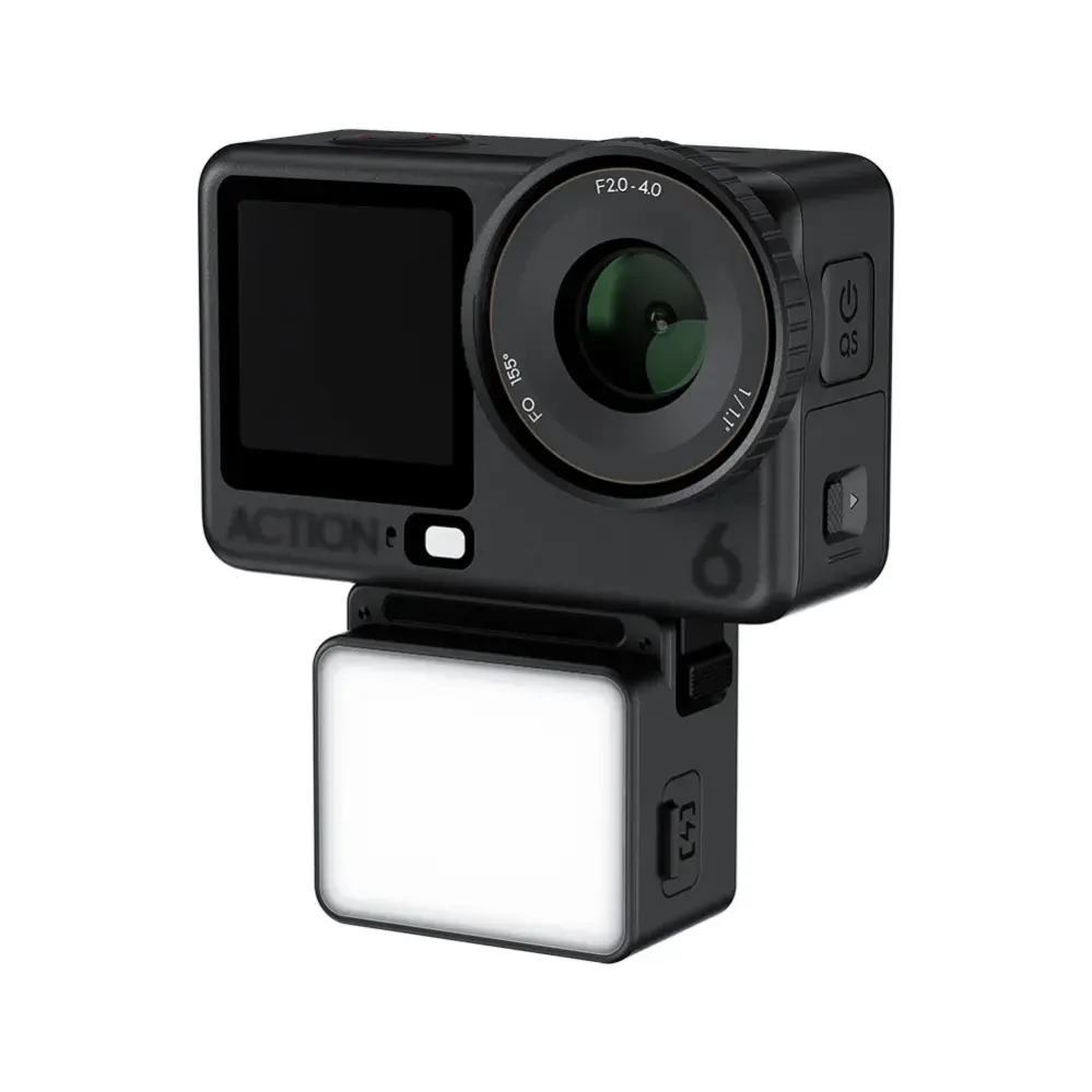  JJC LED-NANO Mini LED-lampa för DJI Osmo Action 6 / Osmo Nano från Kamda – snabb leverans och trygg e-handel