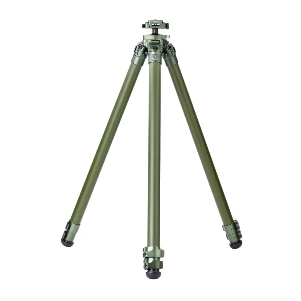 Sunwayfoto TLG3230CSOD Grönt kolfiberstativ 142cm inverterat kulhuvud 20 kg