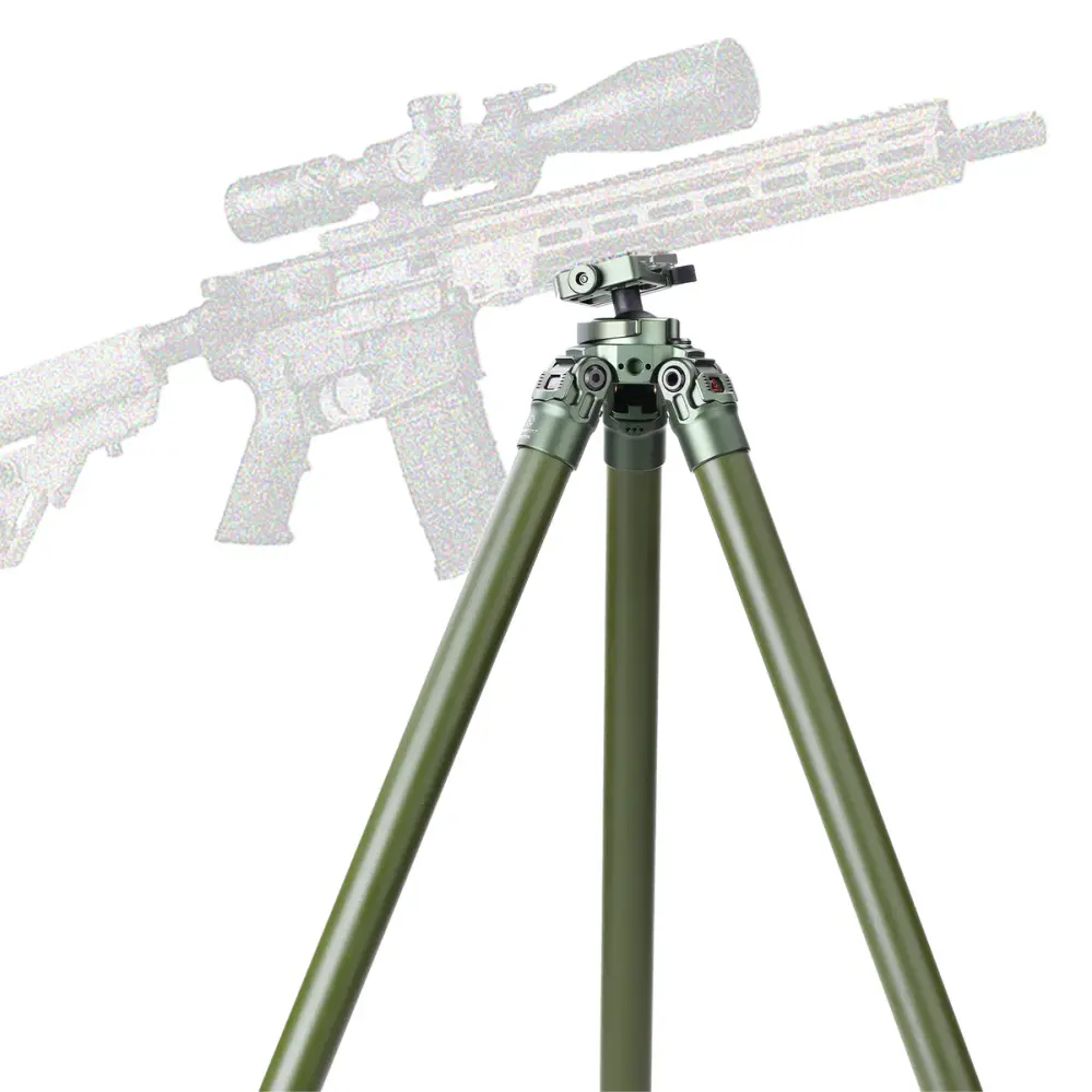 Sunwayfoto TLG3230CSOD Grönt kolfiberstativ 142cm inverterat kulhuvud 20 kg