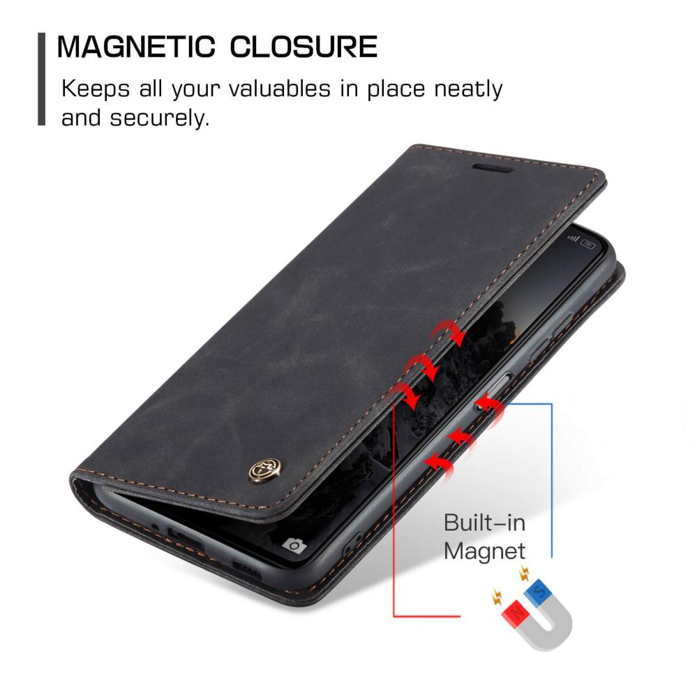 CaseMe Plånboksfodral med kortplats för Xiaomi Redmi Note 12 Pro 5G