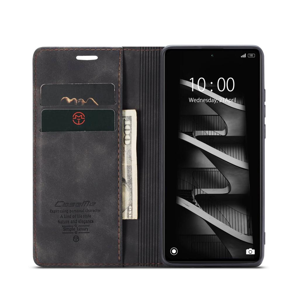 CaseMe Plånboksfodral med kortplats för Xiaomi Redmi Note 12 Pro 5G