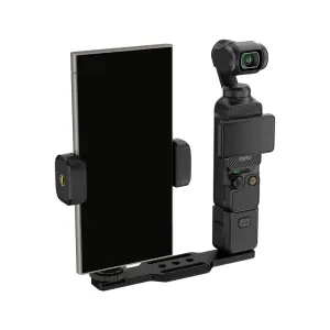  JJC mobilh&aring;llare med Arca-Swiss-snabbf&auml;ste f&ouml;r Osmo Pocket 3/4 fr&aring;n Kamda &ndash; snabb leverans och trygg e-handel