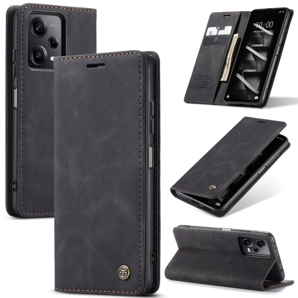 CaseMe Plånboksfodral med kortplats för Xiaomi Redmi Note 12 Pro 5G