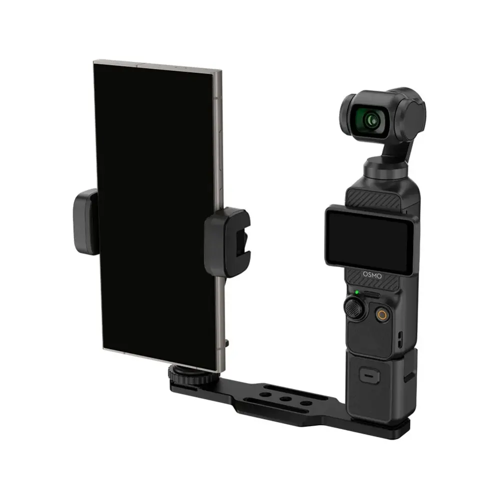  JJC mobilhållare med Arca-Swiss-snabbfäste för Osmo Pocket 3/4 från Kamda – snabb leverans och trygg e-handel