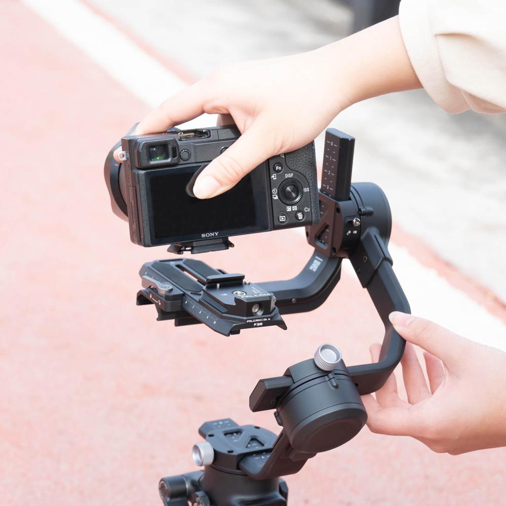 Falcam F38 Skena fäste & platta för Zhiyun Weebill-S/Crane 2S gimbal