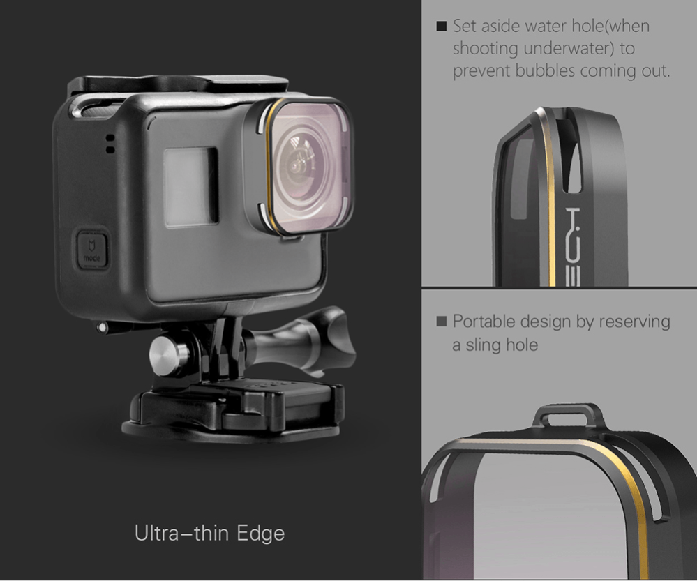 PGYTECH ND-filter för GoPro Hero 5