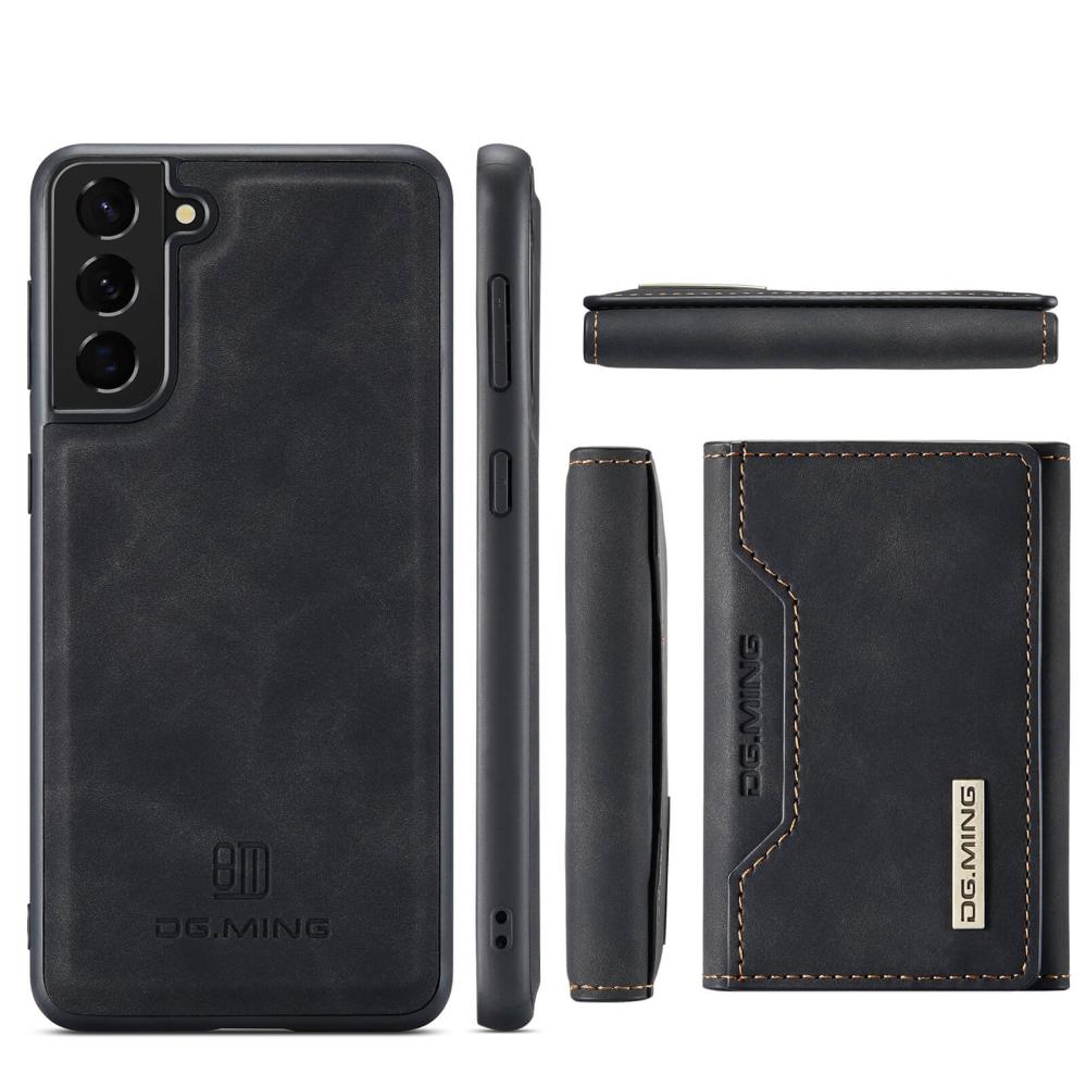 DG.MING 2 i 1 Vikbar plånbok & magnetiskt skal för Samsung Galaxy S21 5G