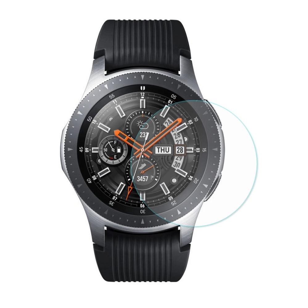 Displayskydd 2st för Galaxy Watch 46mm av härdat glas