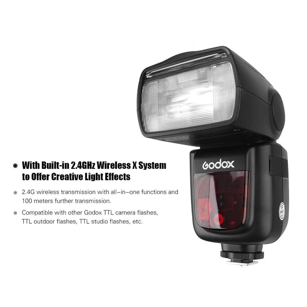 Godox Ving V860IIO Li-Ion Speedlight-Kit för Olympus/Panasonic RETUREX.