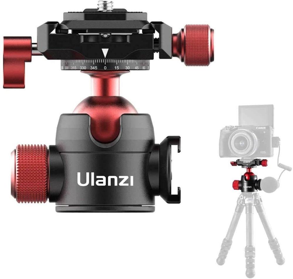 Ulanzi Kulled med panoramaindexering och blixtsko-fäste