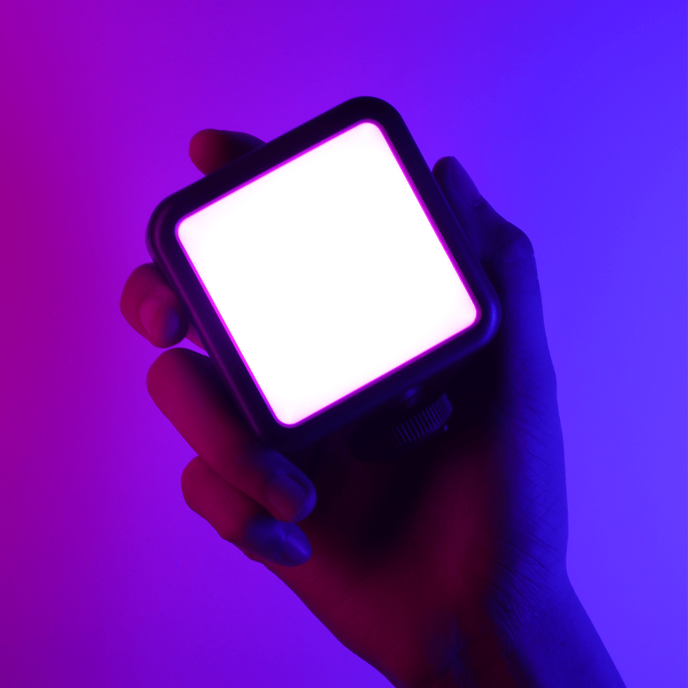  Ulanzi RGB Led-panel Mini för kamera med inbyggt batteri från Kamda – snabb leverans och trygg e-handel
