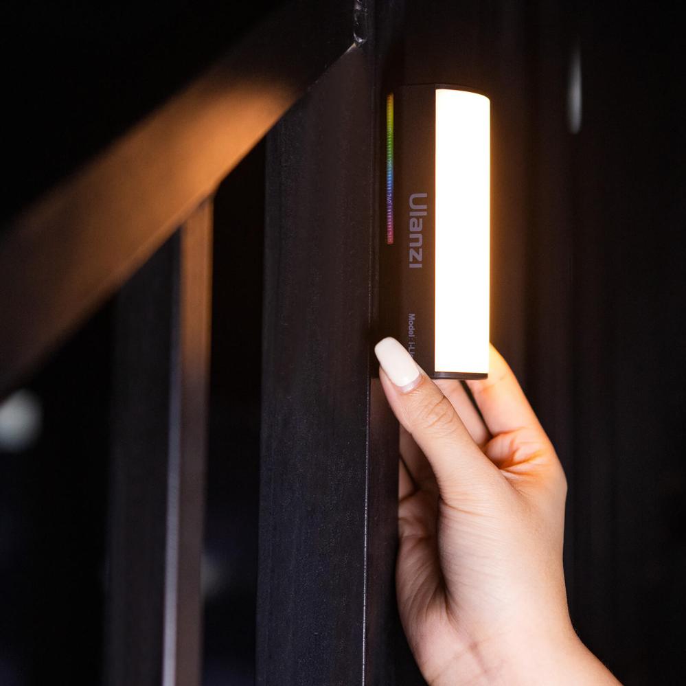 Ulanzi RGB LED-tube för mobil/kamera med inbyggt batteri