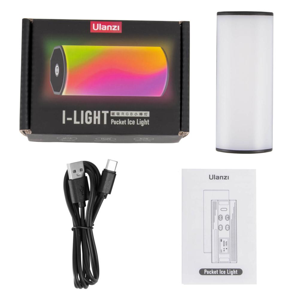 Ulanzi RGB LED-tube för mobil/kamera med inbyggt batteri