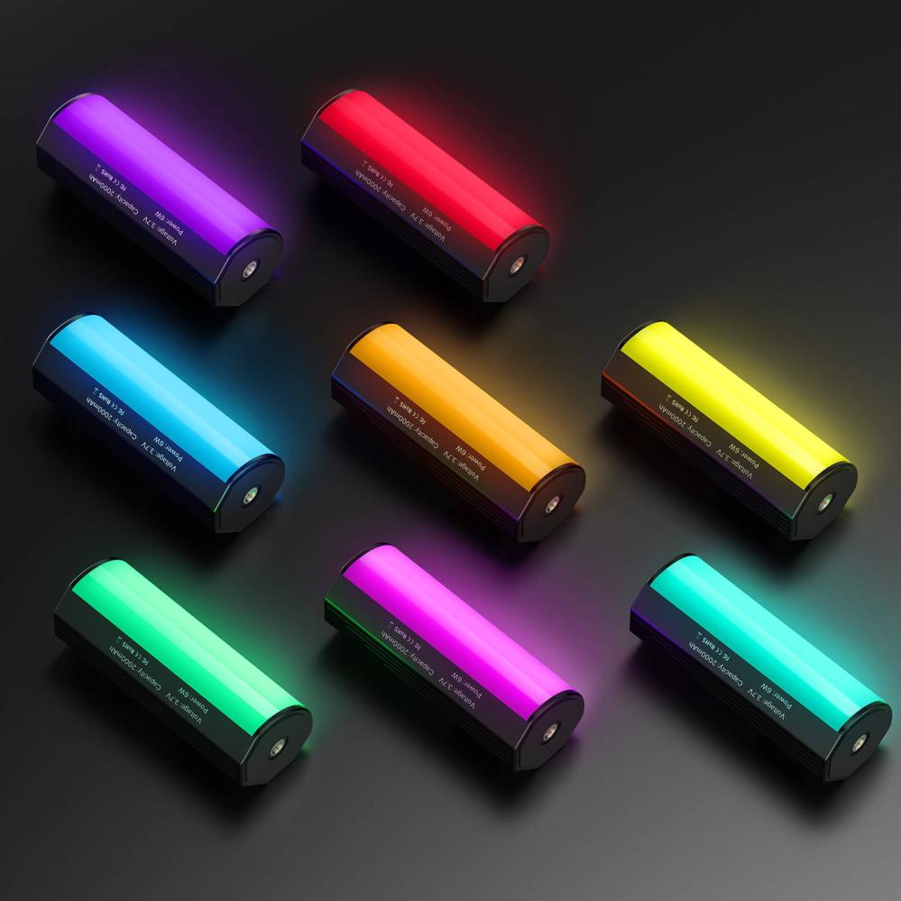 Ulanzi RGB LED-tube för mobil/kamera med inbyggt batteri