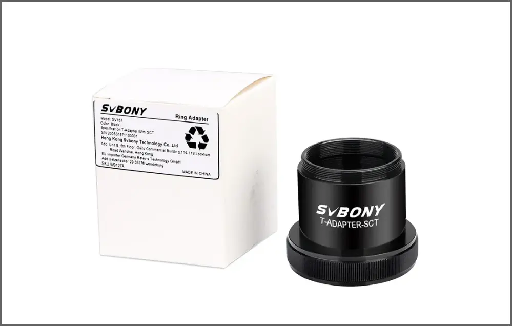  Svbony SV167 kameraadapter för SCT-teleskop – T2 med 30 mm förlängningsrör från Kamda – snabb leverans och trygg e-handel
